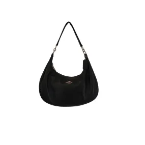 Coach Black Leather Bailey Hobo Shoulder Bag | Pre Loved |
