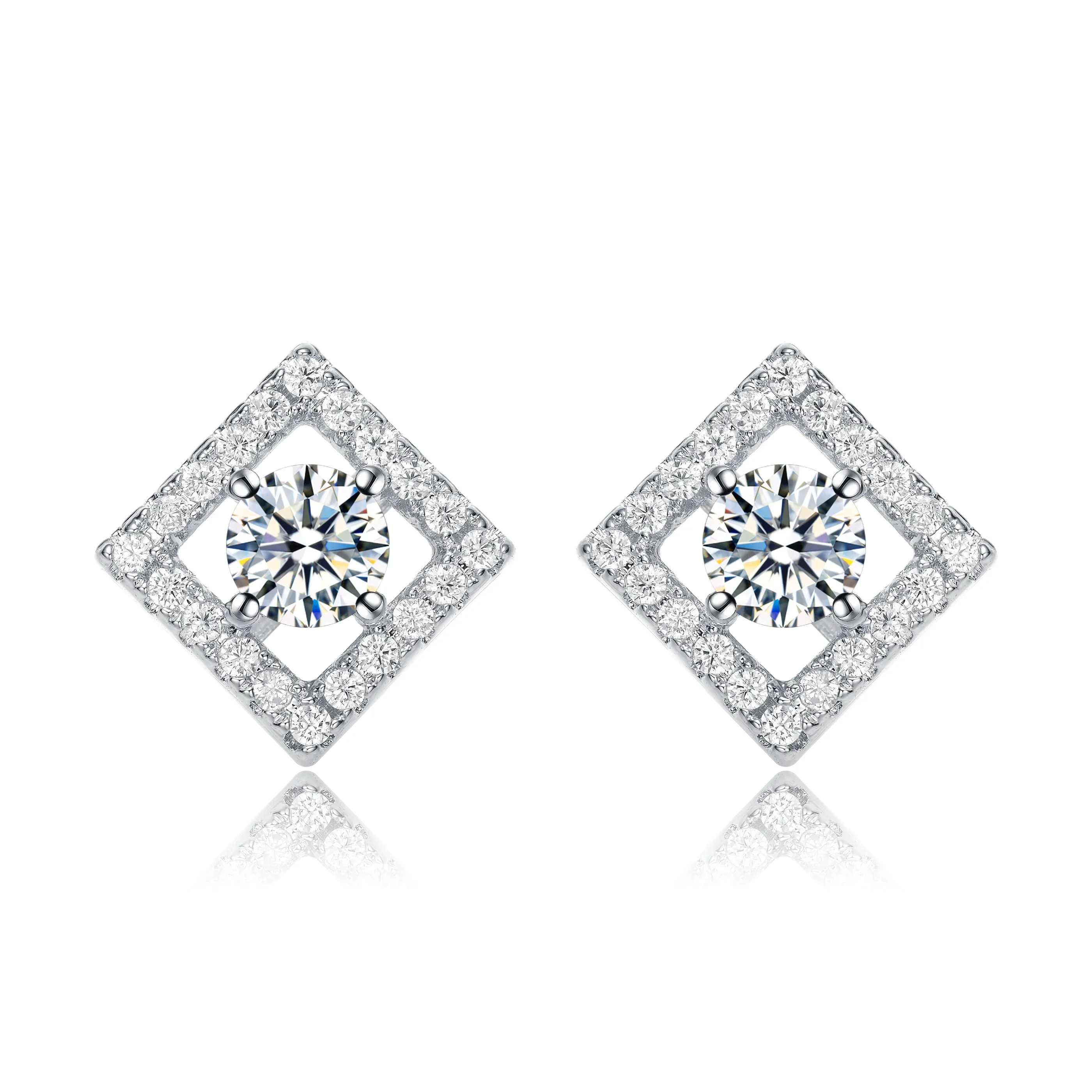 Déco Argyle Outline Earrings