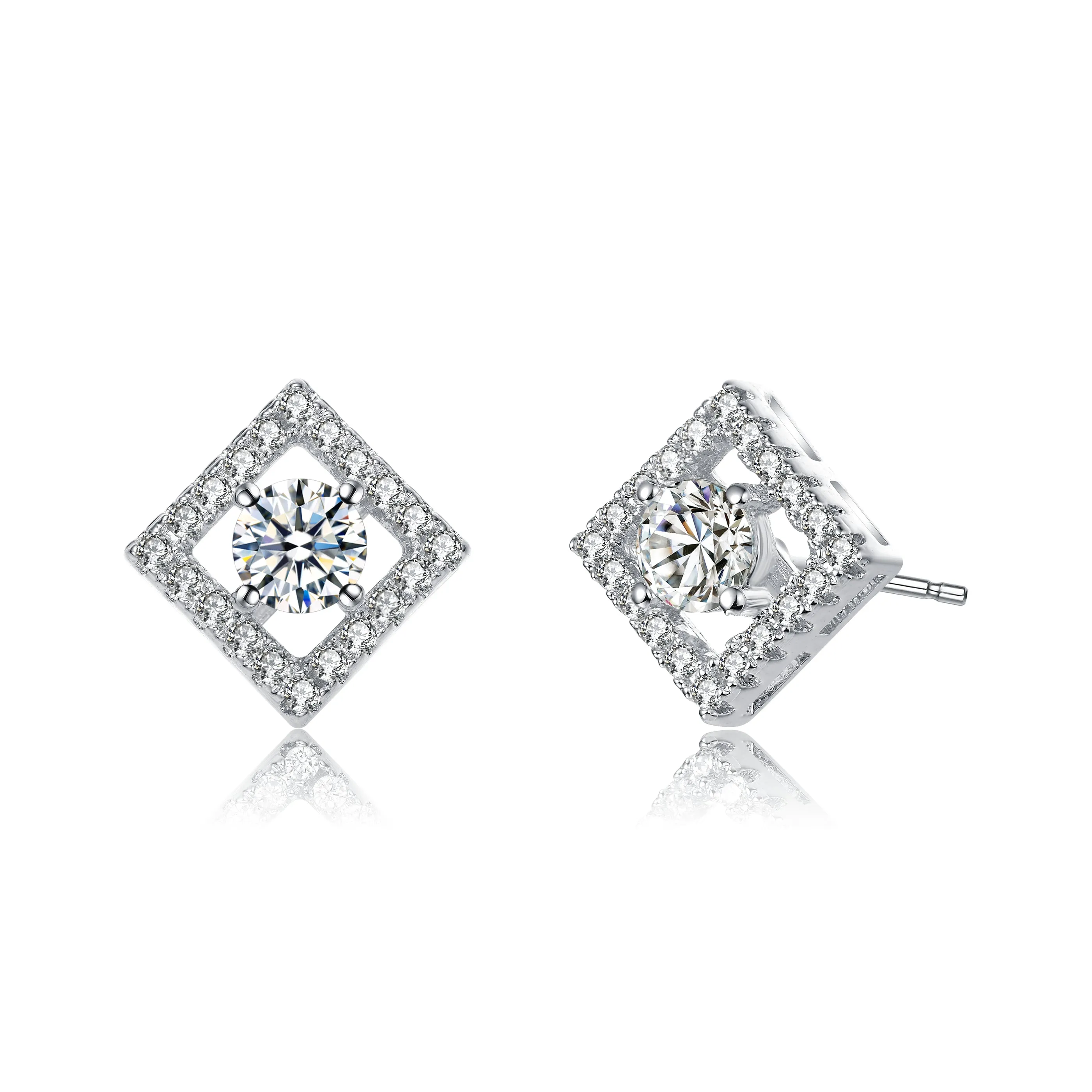 Déco Argyle Outline Earrings