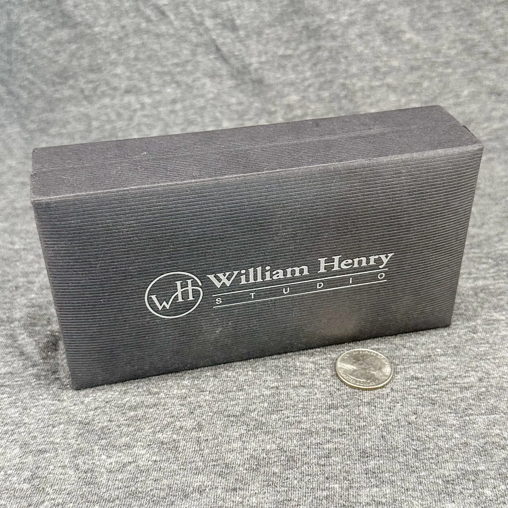 Estate William Henry Box with Instructions EMPTY 13