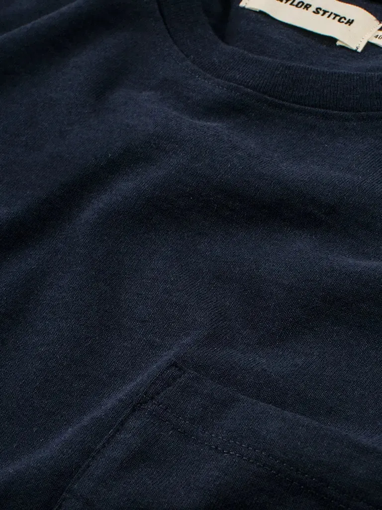 Heavy Bag tee- Navy