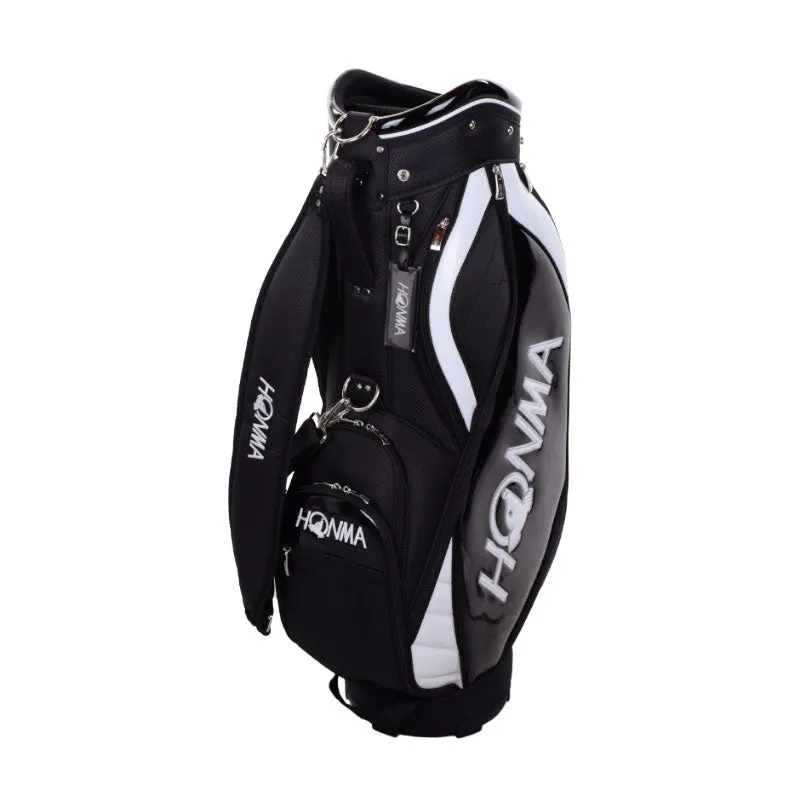 HONMA Gear Entry Cart Bag (Black/White)