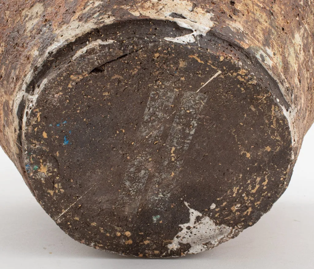 Irene Zevon Modern Art Ceramic Anthropomorphic Jar