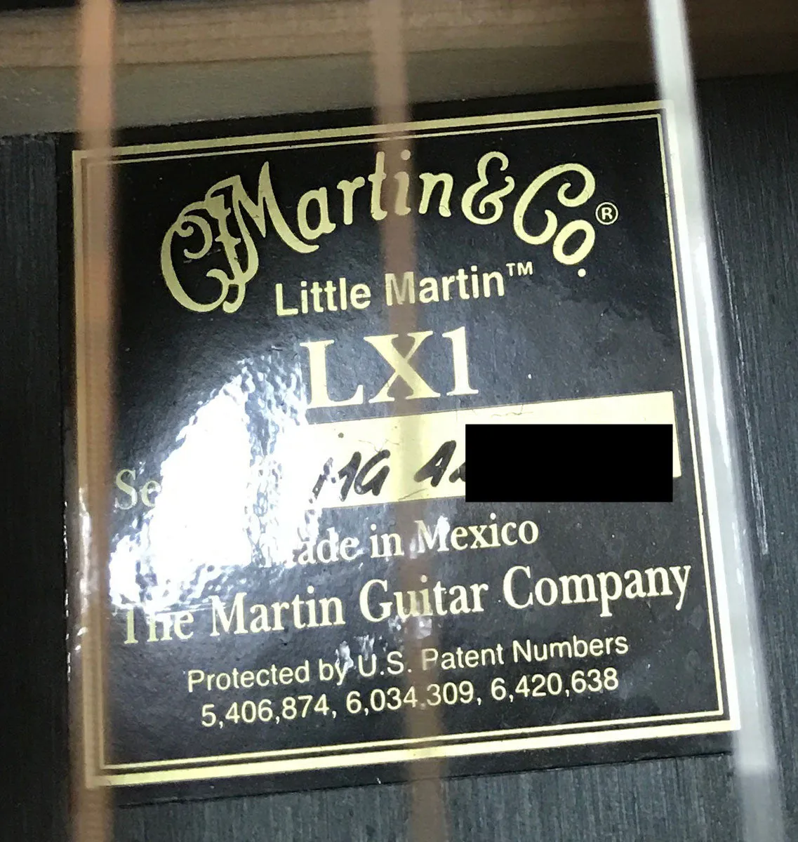 Martin LX1 Little Martin Acoustic Guitar