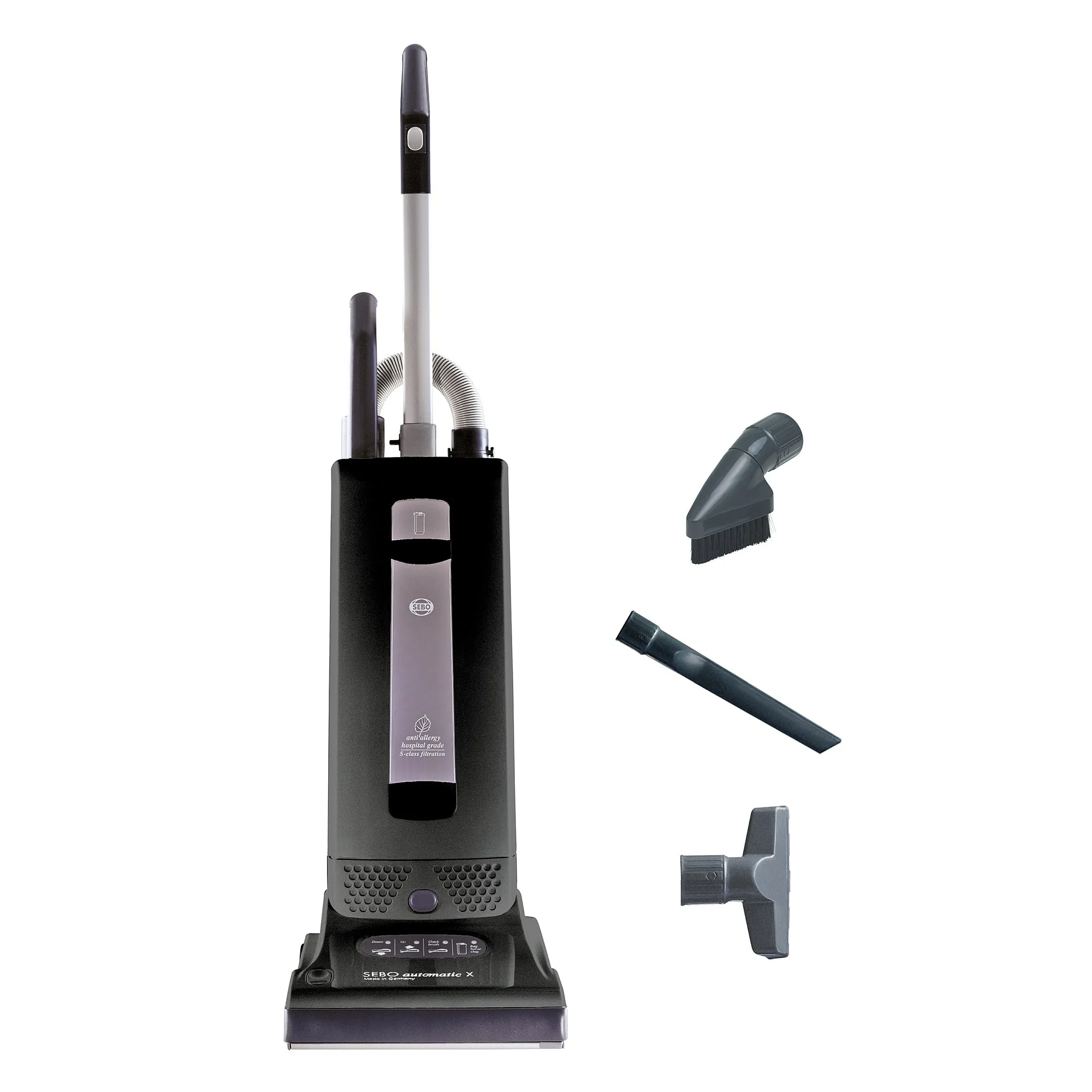 SEBO Automatic X4 Upright Vacuum Onyx