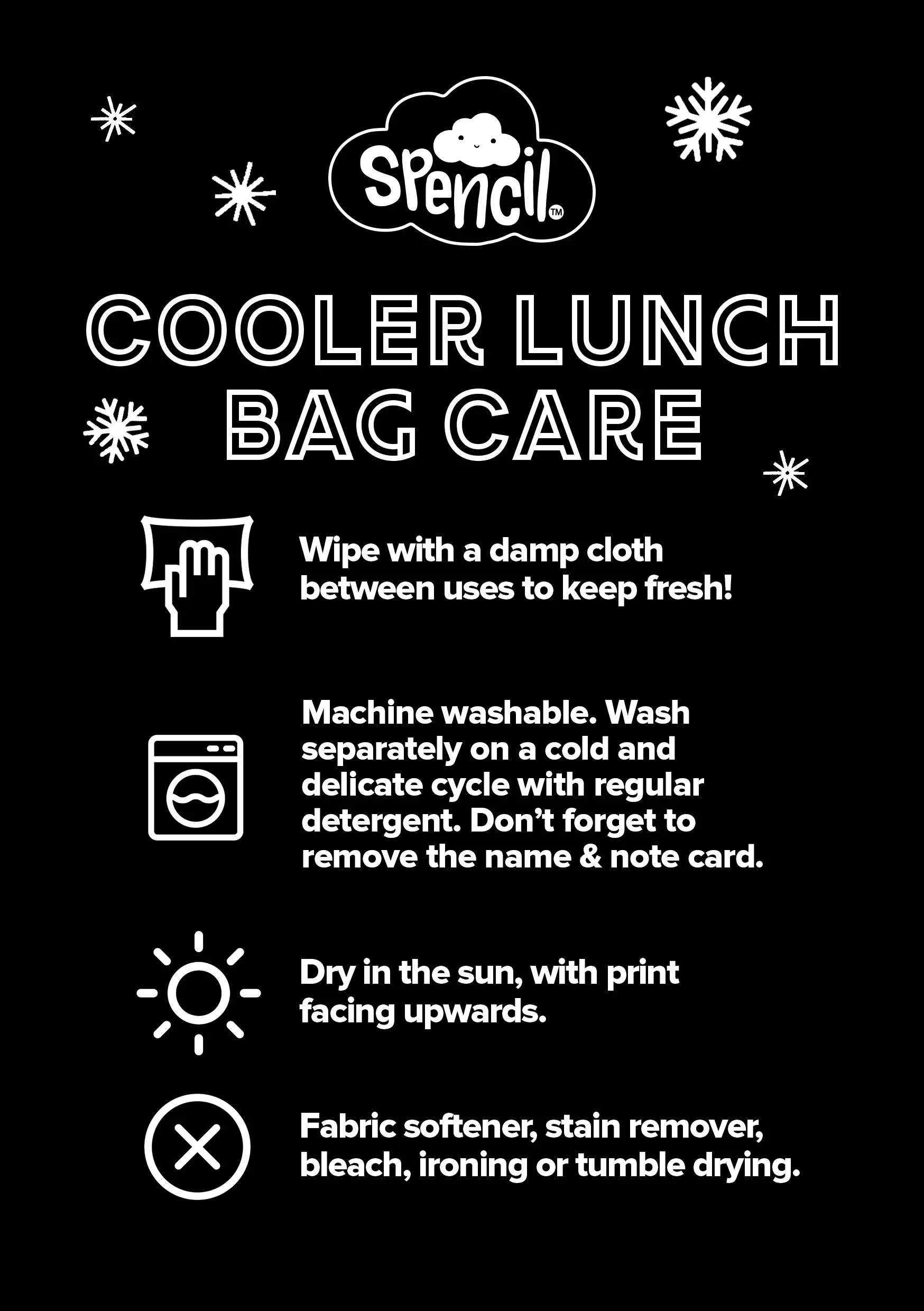 Spencil BIG Cooler Lunch Bag   Chill Pack - Cyber Pop